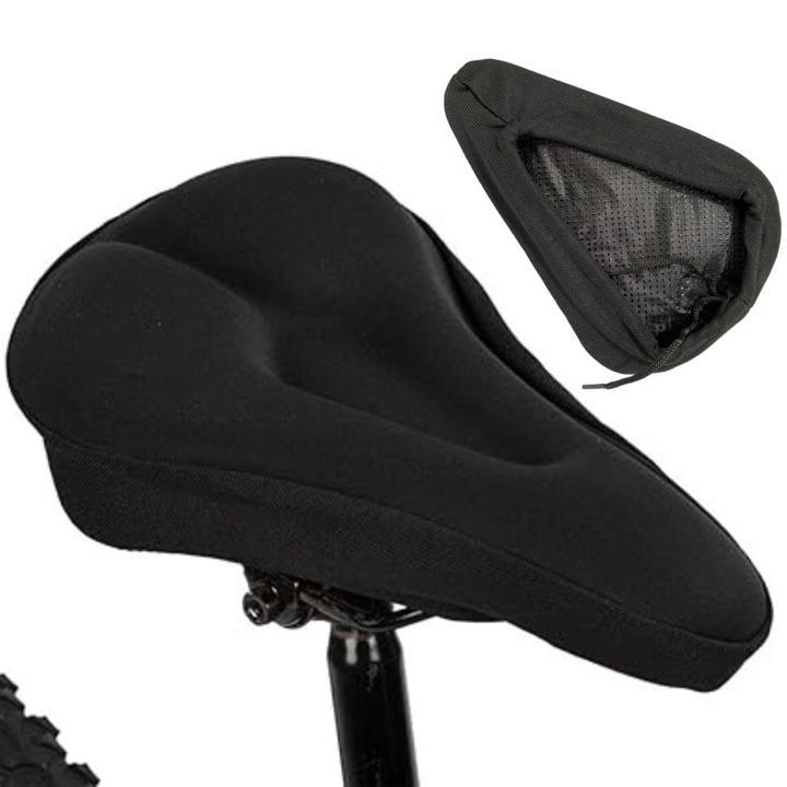 Capa Para Banco Selim Gel Silicone Ajustável Almofada Bike Bicicleta Ciclismo Super Confortável