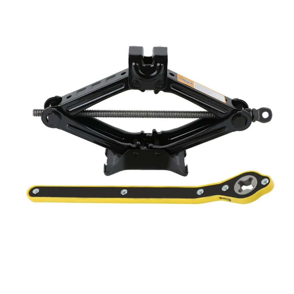 Macaco Sanfona 2000-3000Kg + Chave Catraca Automotivo Universal
