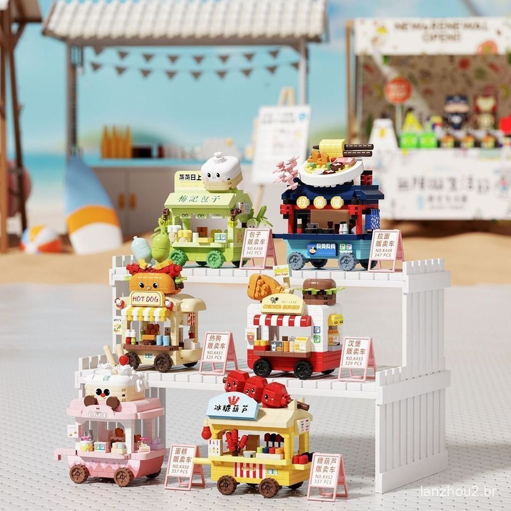 Panquecas modernas de micro-partículas, espinheiro cristalizado doce, ramen, cachorros-quentes, bolo Mont Blanc