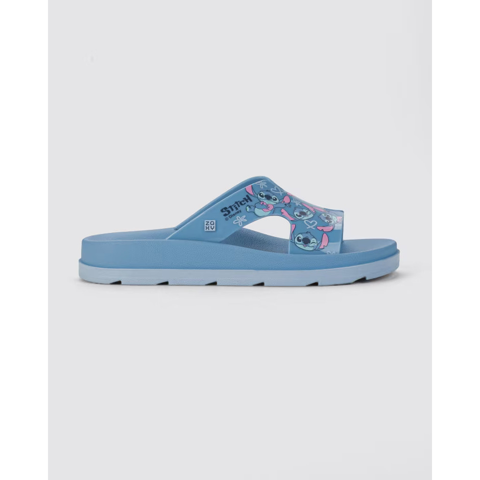 Chinelo Slide Femininino Daily Disney Stitch Grendene 19169
