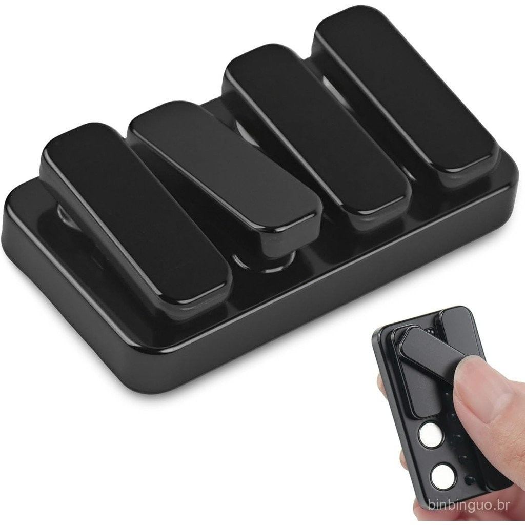Brinquedos de Metal Deslizantes Magnéticos para Adultos, Brinquedos de Teclado Silenciosos para Mesa Pequena EDC