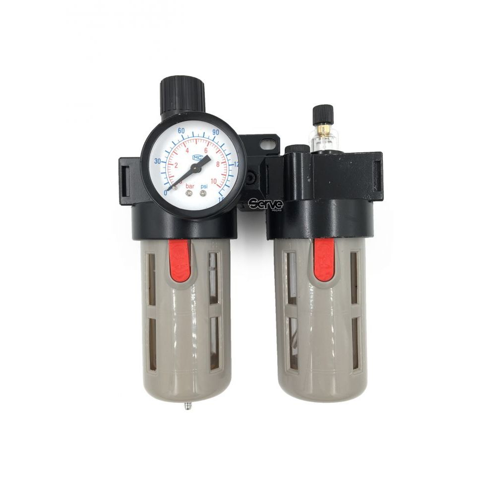 BFC-4000 Conjunto filtro Regulador Lubrifil de pressão ar profissional