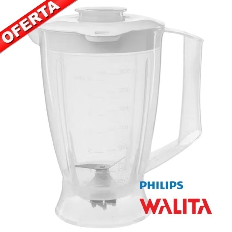 Copo Liquidificador Walita Liq Faz Liq Mais Liqart Comfort Ri1774 Ri2008 Ri2009 1760 20 Ri 2035 2020 LiqFaz Qualidade