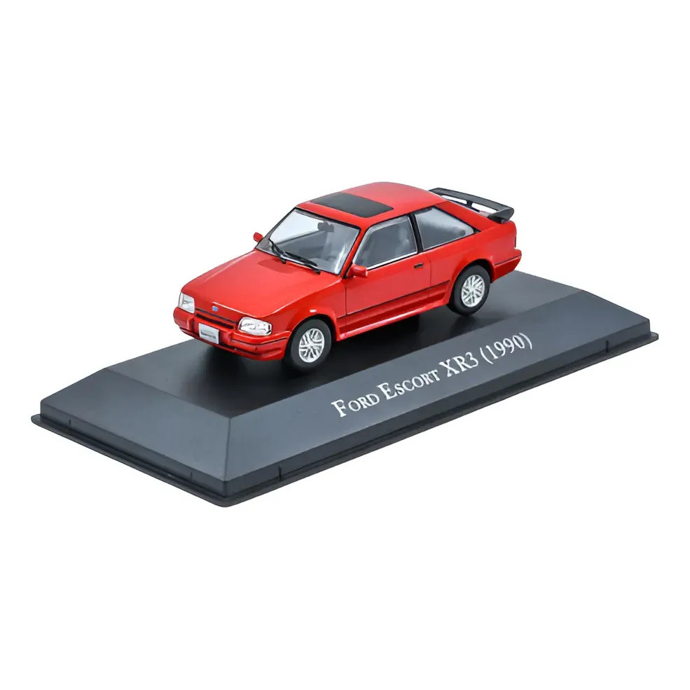 Miniatura Ford Escort Xr3 1990 1:43 Ixo Vermelho