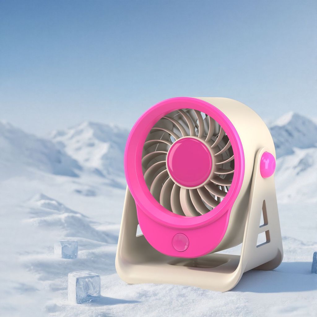 Mini ventilador pequeno dormitório USB Desktop pequeno ventilador de parede dupla utilização pequeno ventilador portátil