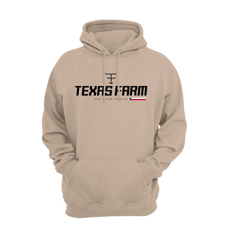 Casaco Moletom Texas Unissex Com Capuz Estampa Texas Flanelado Confortável Quentinho