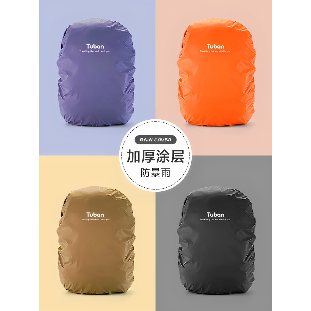 Mochila capa à prova de chuva acampamento ao ar livre montanhismo saco mochila capa à prova dwaterproof água tudo incluí