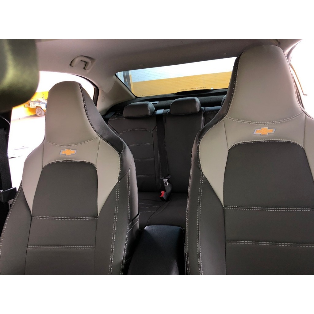 Capa De Banco Carro Couro Chevrolet Onix Plus 2020 A 2025 Impermeável Jogo Completo