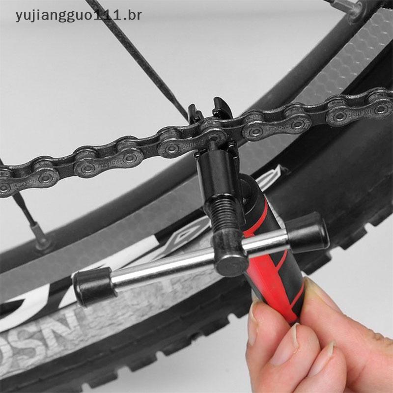 # Novo Bicicleta Reparação Rebite Link Pino Ferramenta Removedor Corrente Divisor Disjuntor .