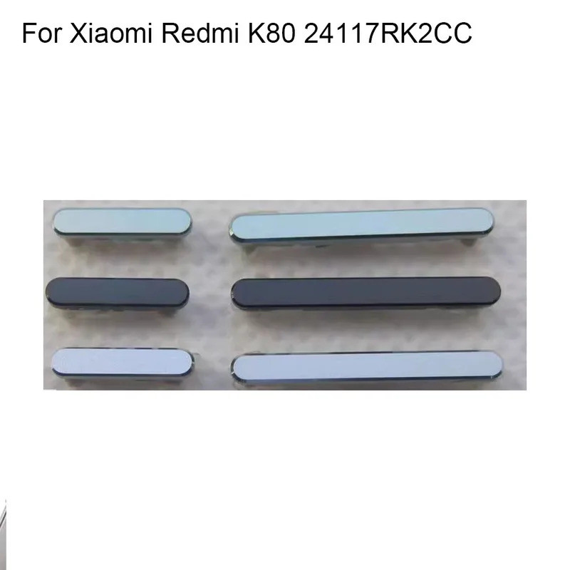 Para Xiaomi Redmi K80, Botão Lateral de Volume e Power, Redmi K80, Peças de Substituição para Interruptor Lateral de Lig