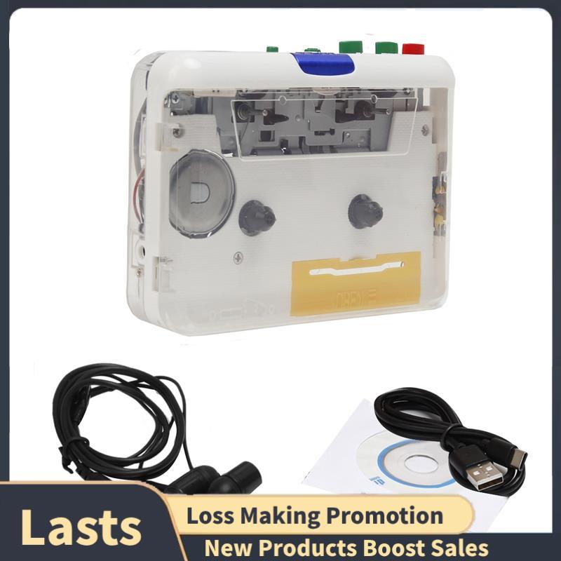 Reprodutor De Cassetes MP3/CD , Áudio Reverso Automático , USB , Cassete , Conversor De MP3 , Microfone Embutido , Fácil