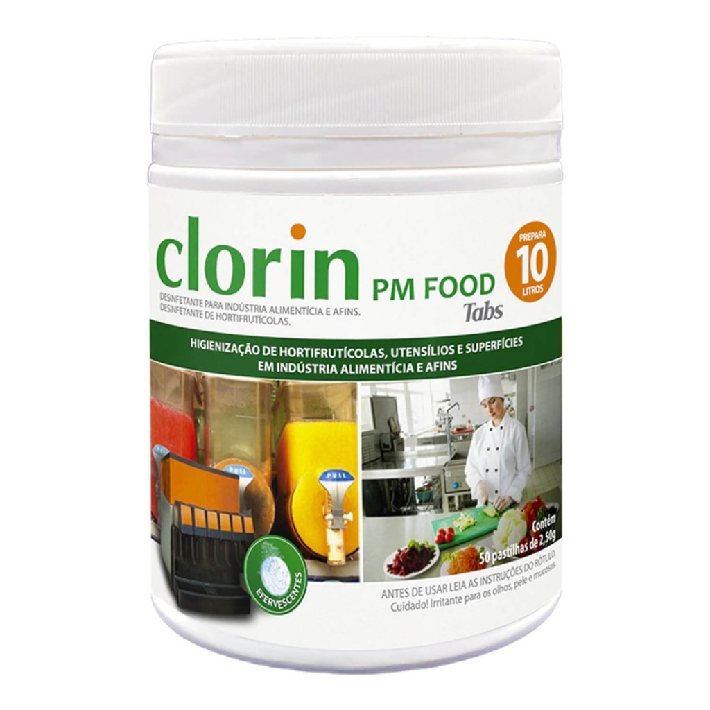 SANIFICANTE EFERVESCENTE CLORIN FOOD TABS