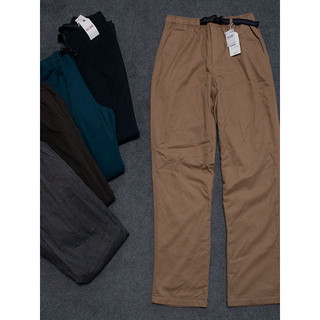 Calças de algodão masculinas de meia-idade pai de comércio exterior inverno negócios calças casuais masculinas outono in