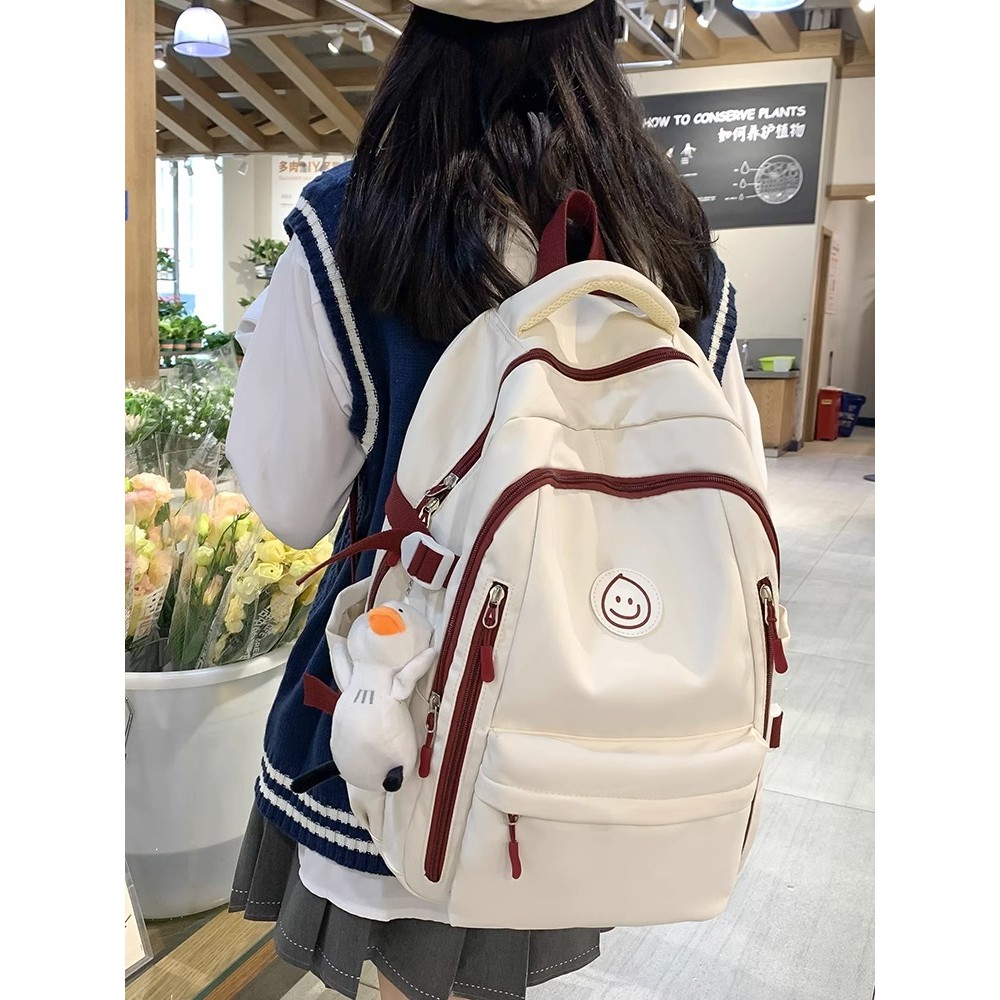 Mochila escolar para meninas do ensino médio, mochila para estudantes do ensino médio, estudantes universitários, mochil