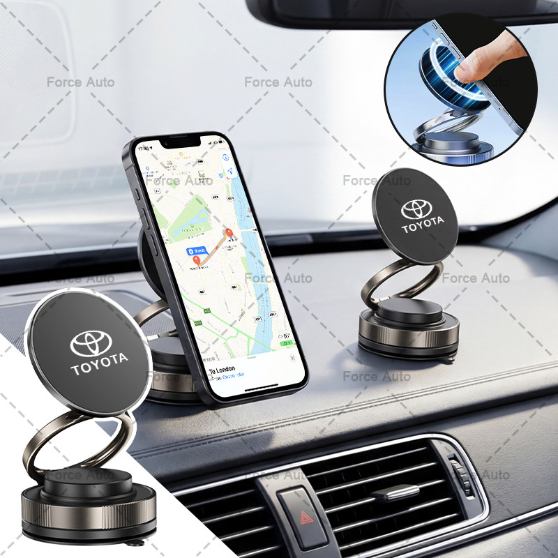 Suporte Para Telefone Painel De Carro 360 ° De Antiderrapante De Rotação Toyota Corolla Yaris Aygo Prius rav RAV4 Camry