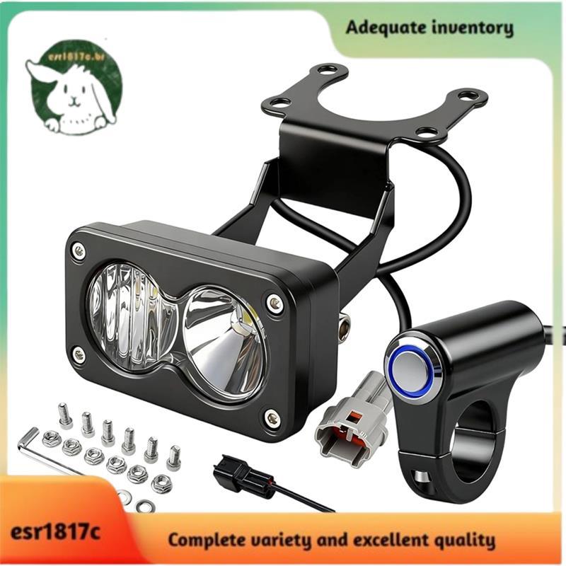 Kit De Farol Para X260 Talia Sting MX4 MX5 Dirtbike Dianteiro De Motocicleta Com Interruptor De Luz Azul