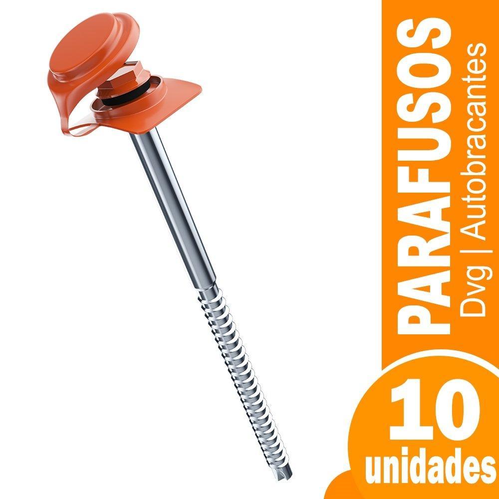 Conjunto de Parafusos Precon Autobracantes Cerâmico 2.1/2" - Embalagem com 10 Unidades