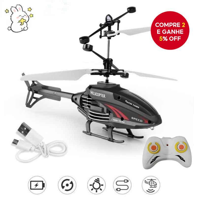 1PC Controle Remoto Indução Helicóptero Aeronaves Modo Duplo Suspenso Brinquedo Voador