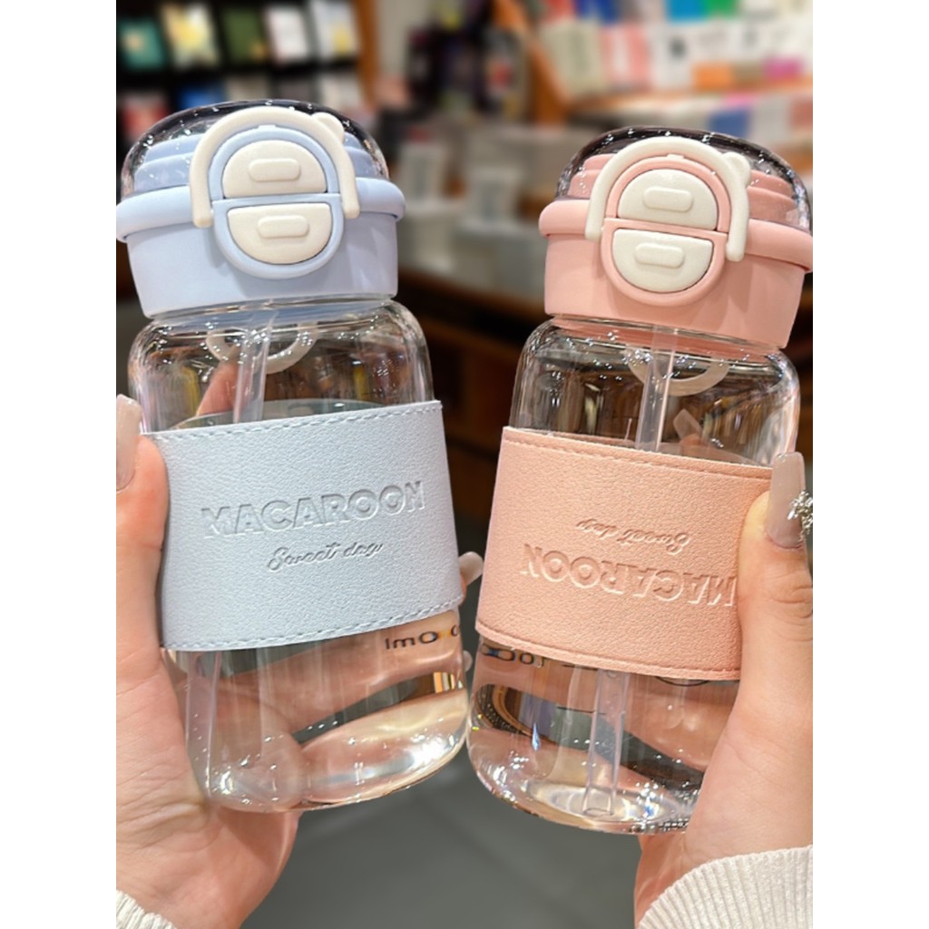 Copo de café feminino de vidro, alto borosilicato, resistente a altas temperaturas, copo de água de alto valor, copo de 