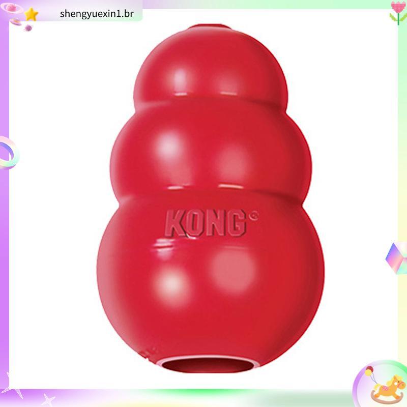 Brinquedo Recheavel De Borracha Kong Classic Medio Vermelho