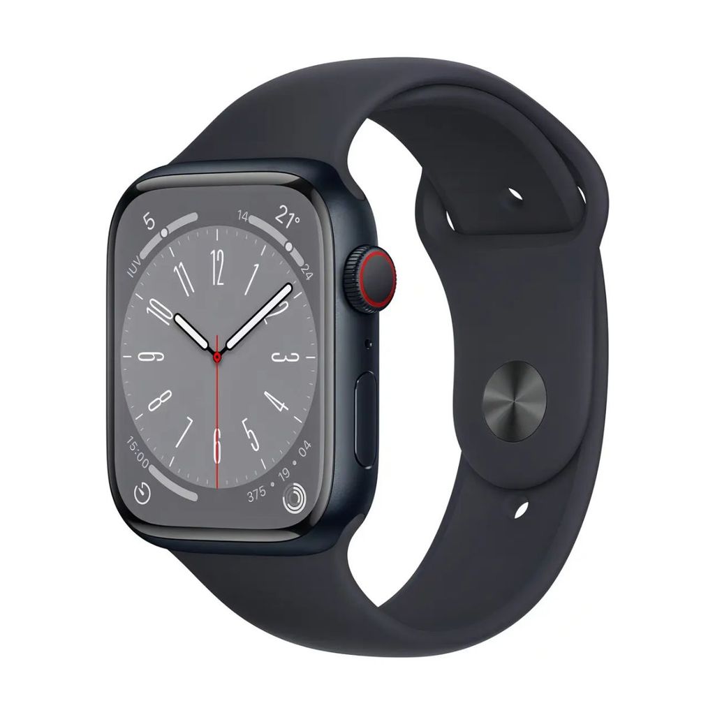 Usado: Apple Watch Series 8 45MM GPS Preto - Excelente