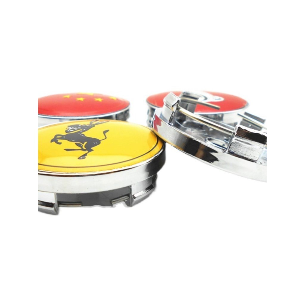 Novo produto adequado para calotas de roda de carro modificadas de 60mm, logotipo de carro de 56mm, adequado para calota