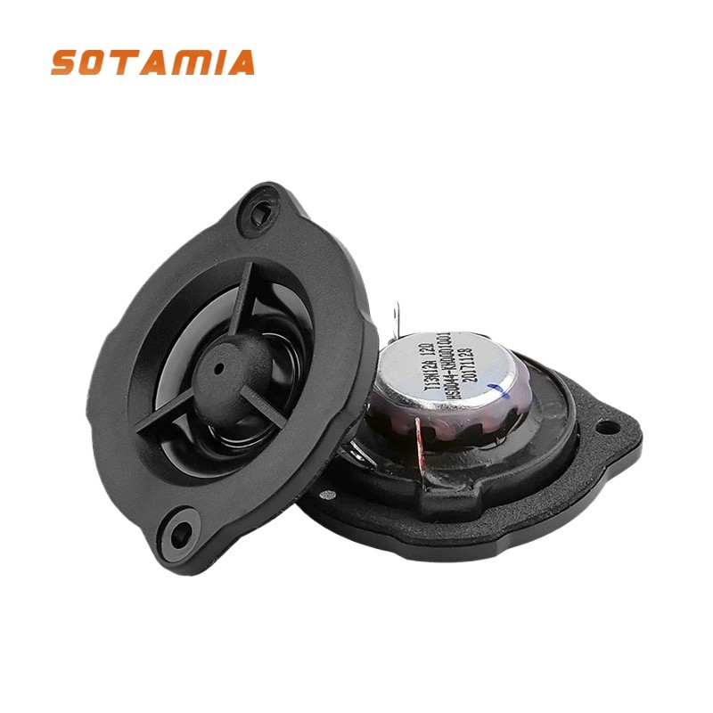 SOTAMIA 2 Unidades Mini Alto-Falante 12 Ohm 5W Tweeter Áudio Som Agudo HIFI De Alta Frequência
