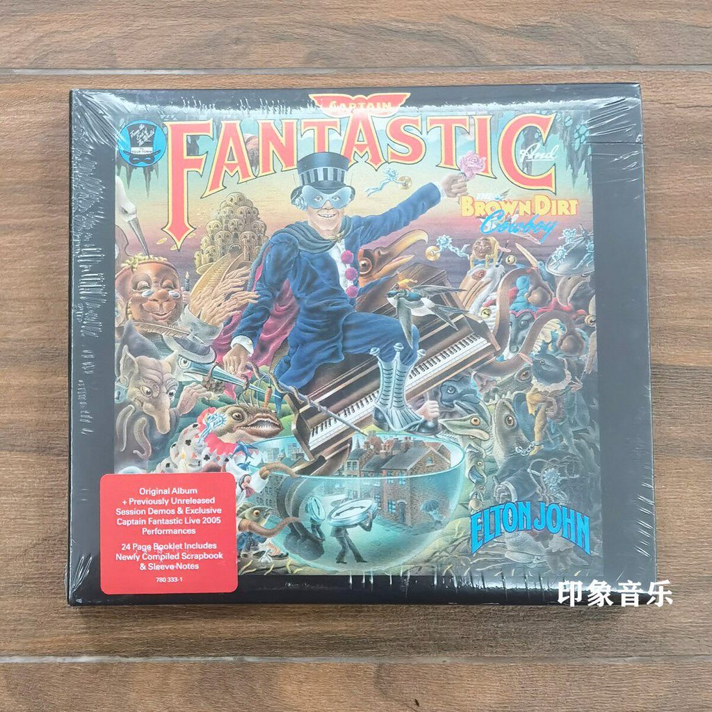 Elton John Capitão Fantástico E O Cowboy Da Sujeira Marrom 2CD