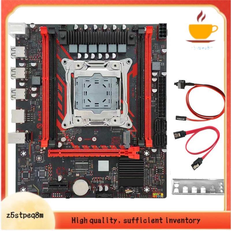 X99 DDR3 Placa-Mãe X99 P3 LGA2011 Q57 Chipset Computador Jogos Gigabit Ethernet Com Slots M . 2 NVME/NGFF