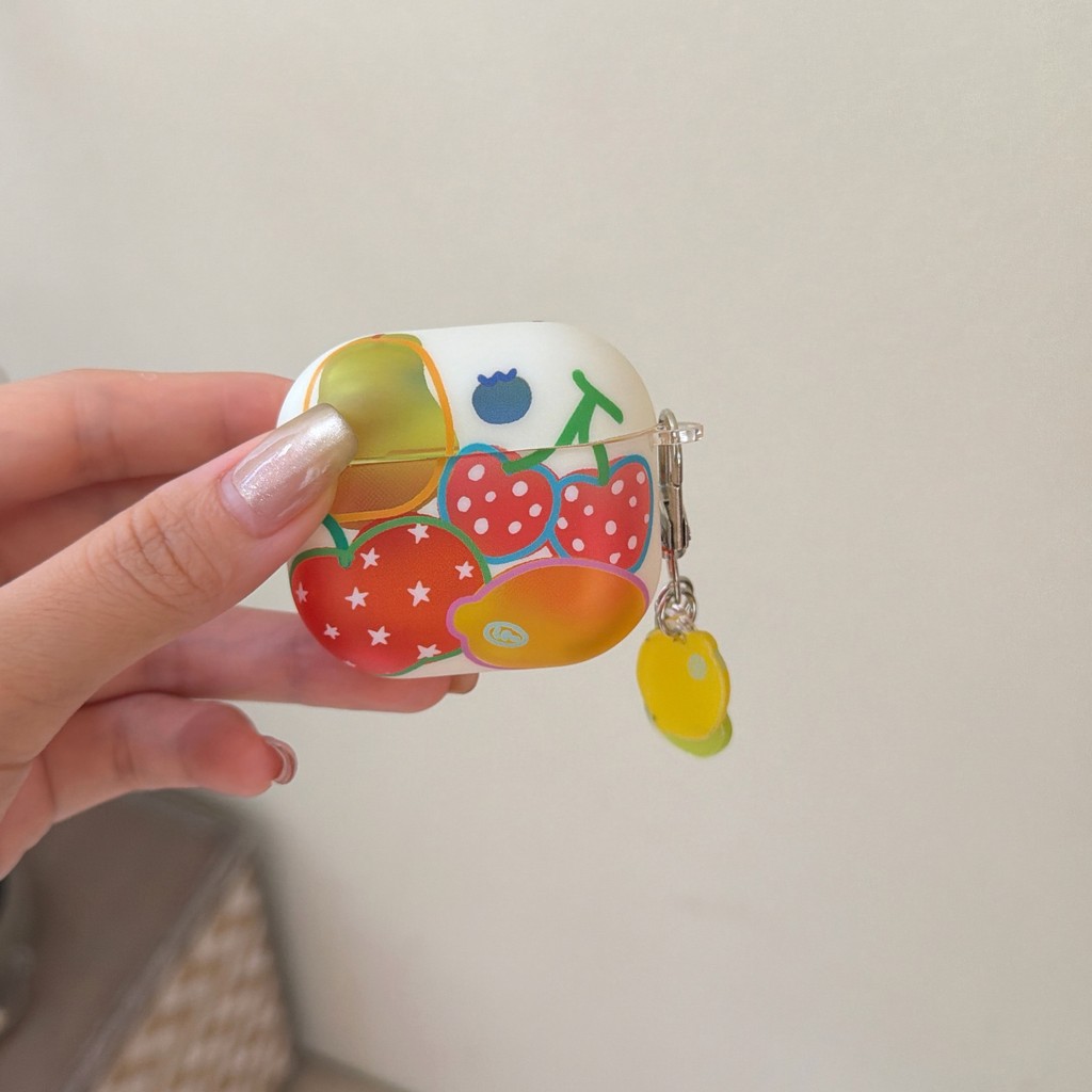 Capa ins Para AirPods , Protetora Fone De Ouvido Apple , Corrente Fofa De Desenho Animado Adequada 4 1/2 Pro/2 3 Antider