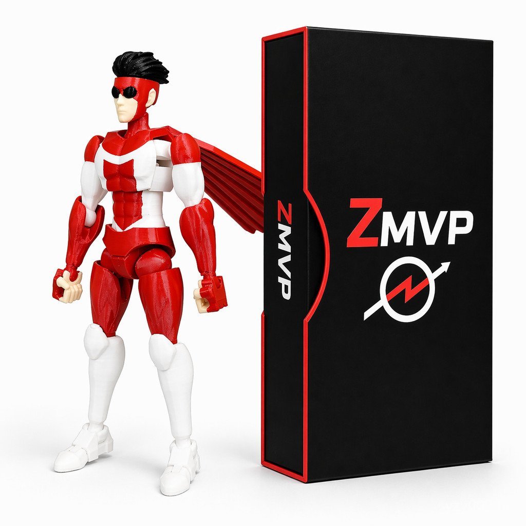[ZMVP] Figura Articulada Mark Universe, Boneco Invencível da Série Guerra do Jovem Invencível, Montado