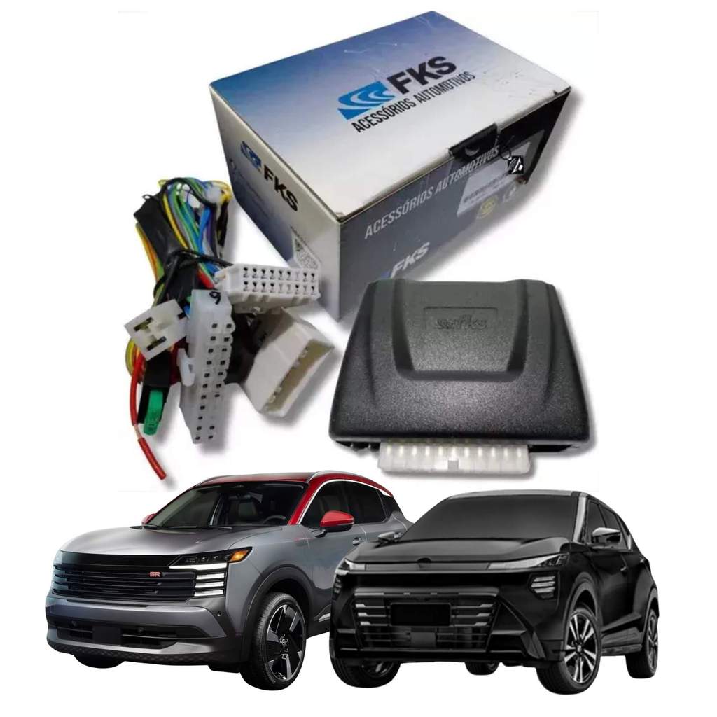 Módulo Automatização de Vidros c/ Antiesmagamento Kicks 16/25 e Kait 2026 FKS - 30801562