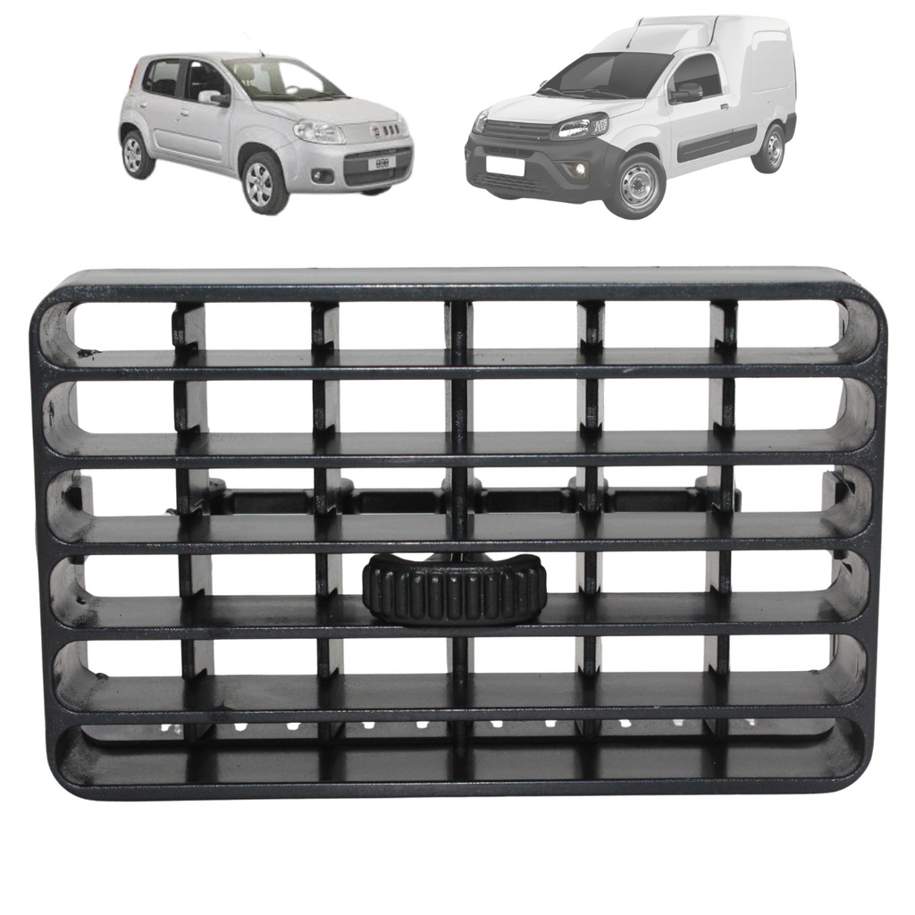 Difusor De Ar Uno/fiorino 1994 95 96 97 98 À 2013 Central