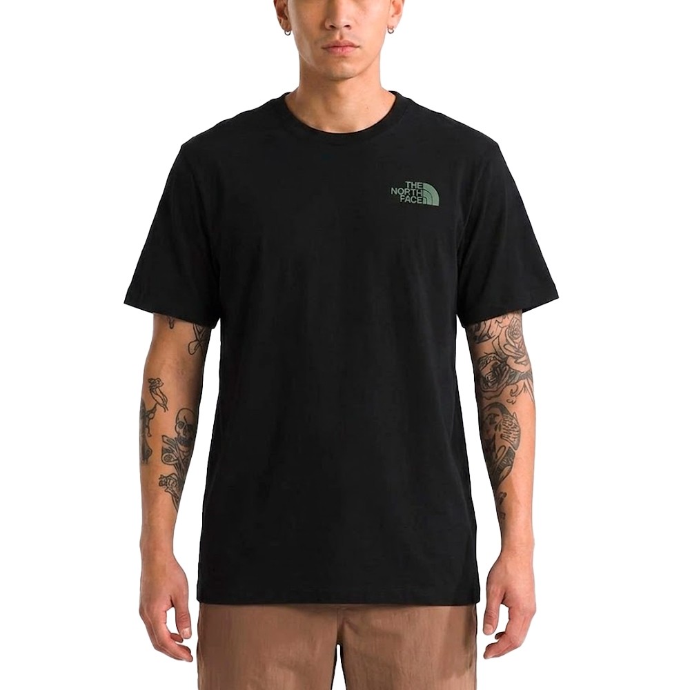 Camiseta Unissex Adu Evolution Bear S/S Preta - The North Face