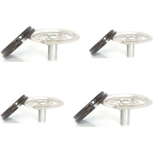 Kit 4 Queimador + 4 Espalhadores Esmaltec 2g 2p Veneza