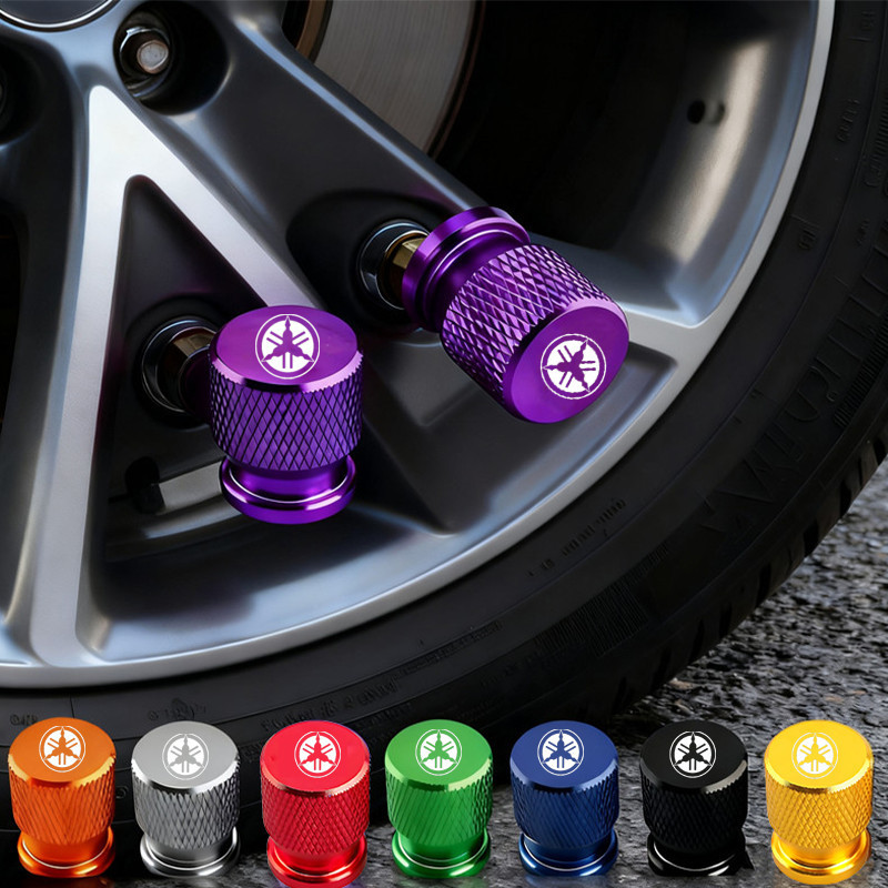 Novas Tampas de Válvula de Pneu Yamaha R1 R3 R25 Mt-09 Mt07 Fazer Fz6 Xj6 R15 TMAX YS125 XTZ125 Mio Aerox Nmax Xmax XGW4