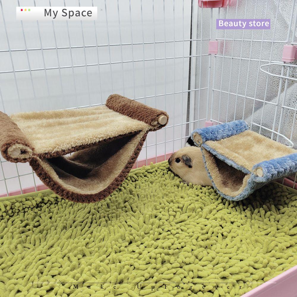 MY Hamster Cage Camas De Esquilo De Rato De Furão De Pelúcia Quente
