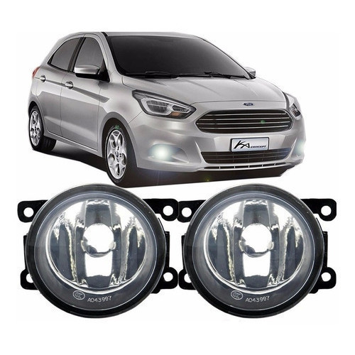 Par Farol De Milha Universal Ford Ka 2014 2015 2016 2017