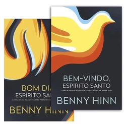 Kit com 2 Livros | Bom Dia Espírito Santo e Bem-vindo, Espírito Santo | Benny Hinn