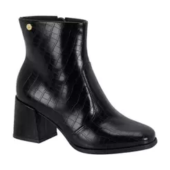 Bota Moleca Feminina Salto Bloco