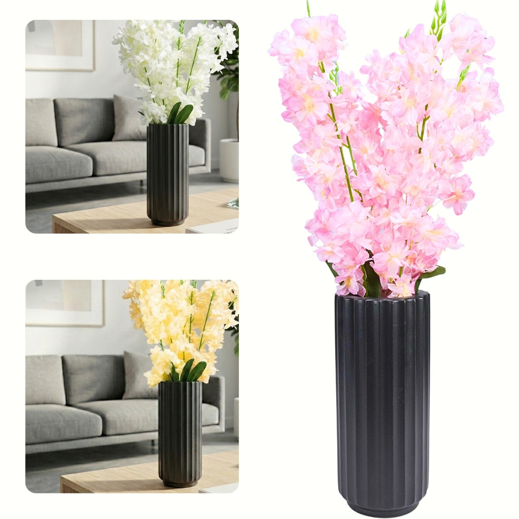 Buquê De Flor De Cerejeira Artificial 5 Unidades Para Decoração Castela