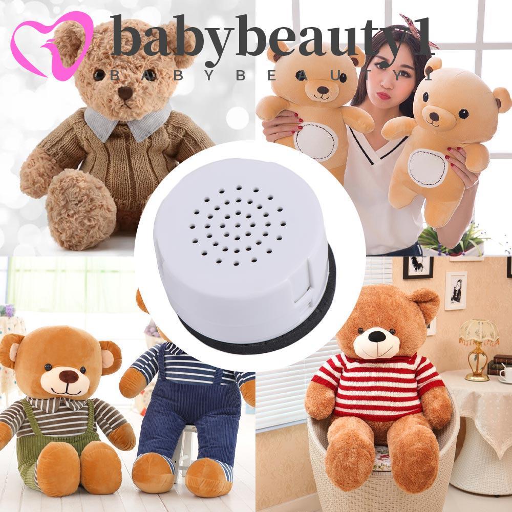 Dispositivo De Gravação BABYBEAUTY1 , Mensagens , Brinquedo De Pelúcia Com Gravador De Voz De 30 Segundos , Mini Módulo 