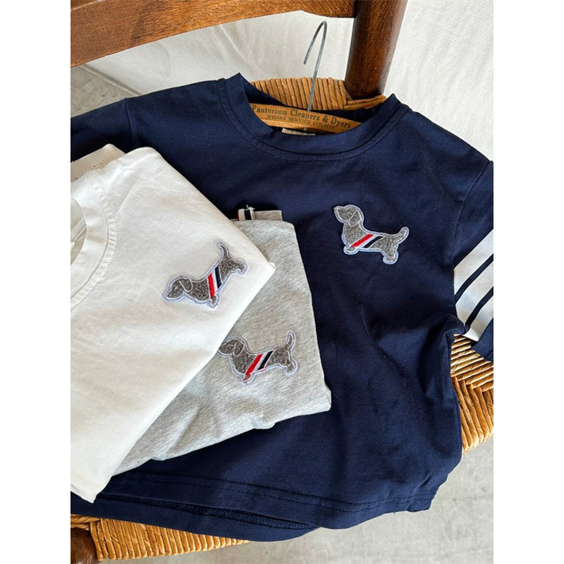 Crianças camiseta de manga curta solta verão 2026 novo estilo meninos meninas estilo japonês Street Wear dos desenhos an