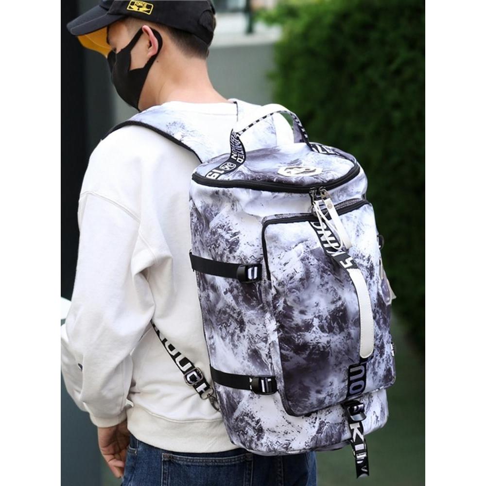Bolsa de viagem mochila grande capacidade leve na moda mochila nova leve multifuncional lazer esportes saco bagagem