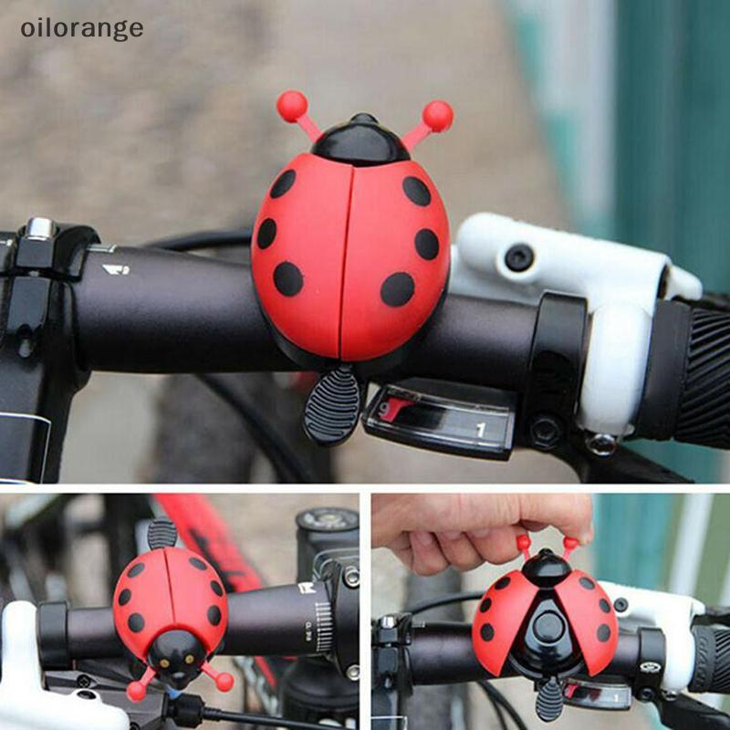 OLL 1 Peça Sino Joaninha De Bicicleta Desenho Animado De Ciclismo Adorável Buzina De Alarme Para Passeio Infantil BR