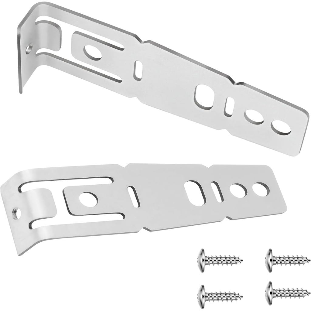 Suportes para Lava-Louças WD01X21740 para Bancada, 2 Peças, Compatíveis com Lava-Louças GE, Ideal para Bancadas de Grani