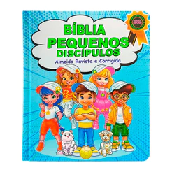 Bíblia Pequenos Discípulos | ARC | Letra Grande | Capa Dura Azul | Edição Ampliada