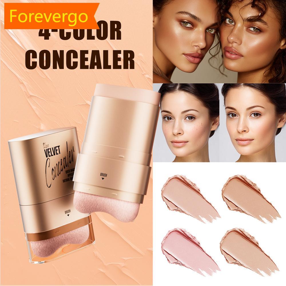 forevergo 2-Em-1 Corretivo Fundação Vara Cobre Olheiras À Prova Dwaterproof Água Resistente Ao Suor Maquiagem Facial Bor