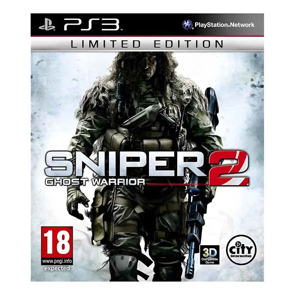 Sniper Ghost Warrior 2 Limited Edition Game Ps3 Fisico Raro