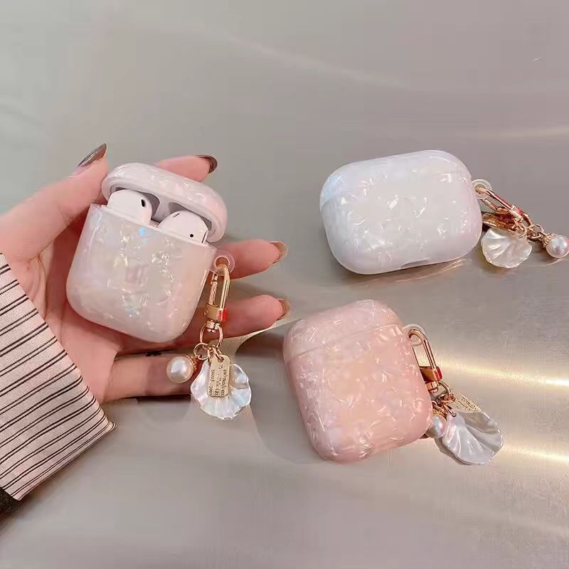 Capa Protetora de Silicone Macia com Padrão Simples para AirPods 1/2/3/4/Pro/1 Pro/2 Pro/3 Pro/4 Pro, Capa para Fone de